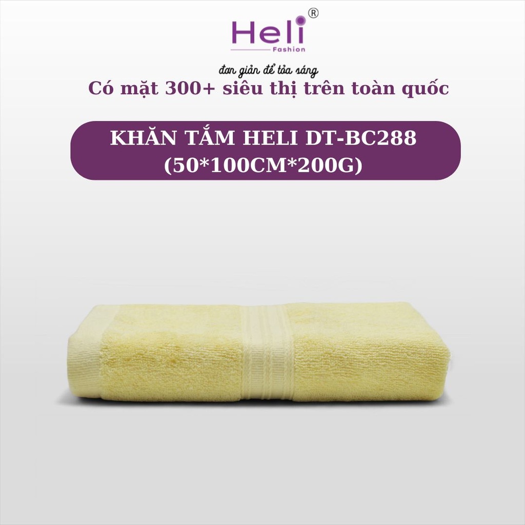KHĂN TẮM HELI DT-BC288 (50*100CM*200G) 