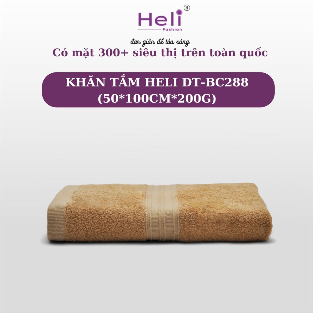 KHĂN TẮM HELI DT-BC288 (50*100CM*200G) 