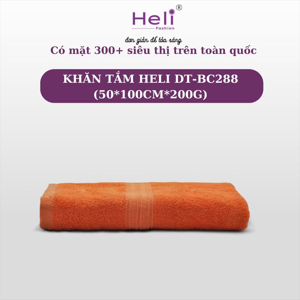 KHĂN TẮM HELI DT-BC288 (50*100CM*200G) 