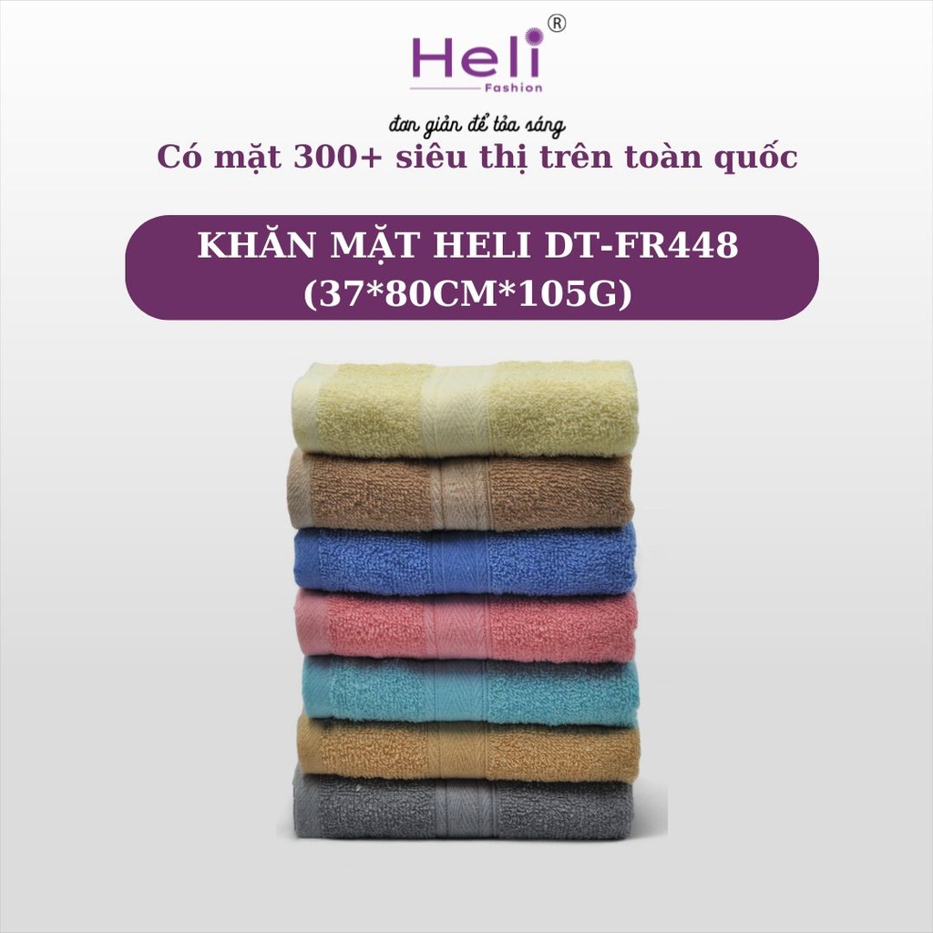 KHĂN MẶT HELI DT-FR448 (37*80CM*105G)