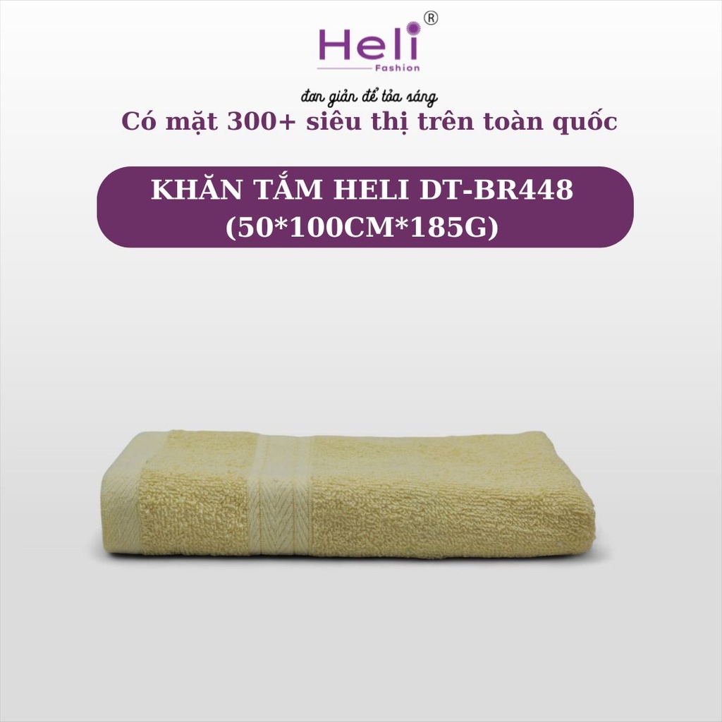 KHĂN TẮM HELI DT-BR448 (50*100CM*185G)