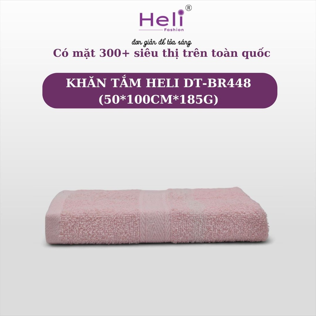 KHĂN TẮM HELI DT-BR448 (50*100CM*185G)