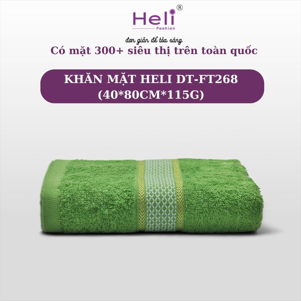 KHĂN MẶT HELI DT-FT268 (40*80CM*115G)