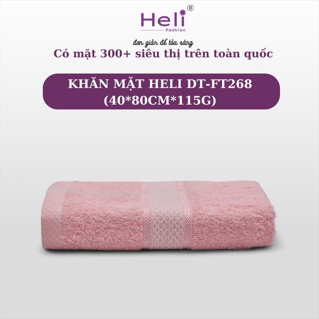 KHĂN MẶT HELI DT-FT268 (40*80CM*115G)