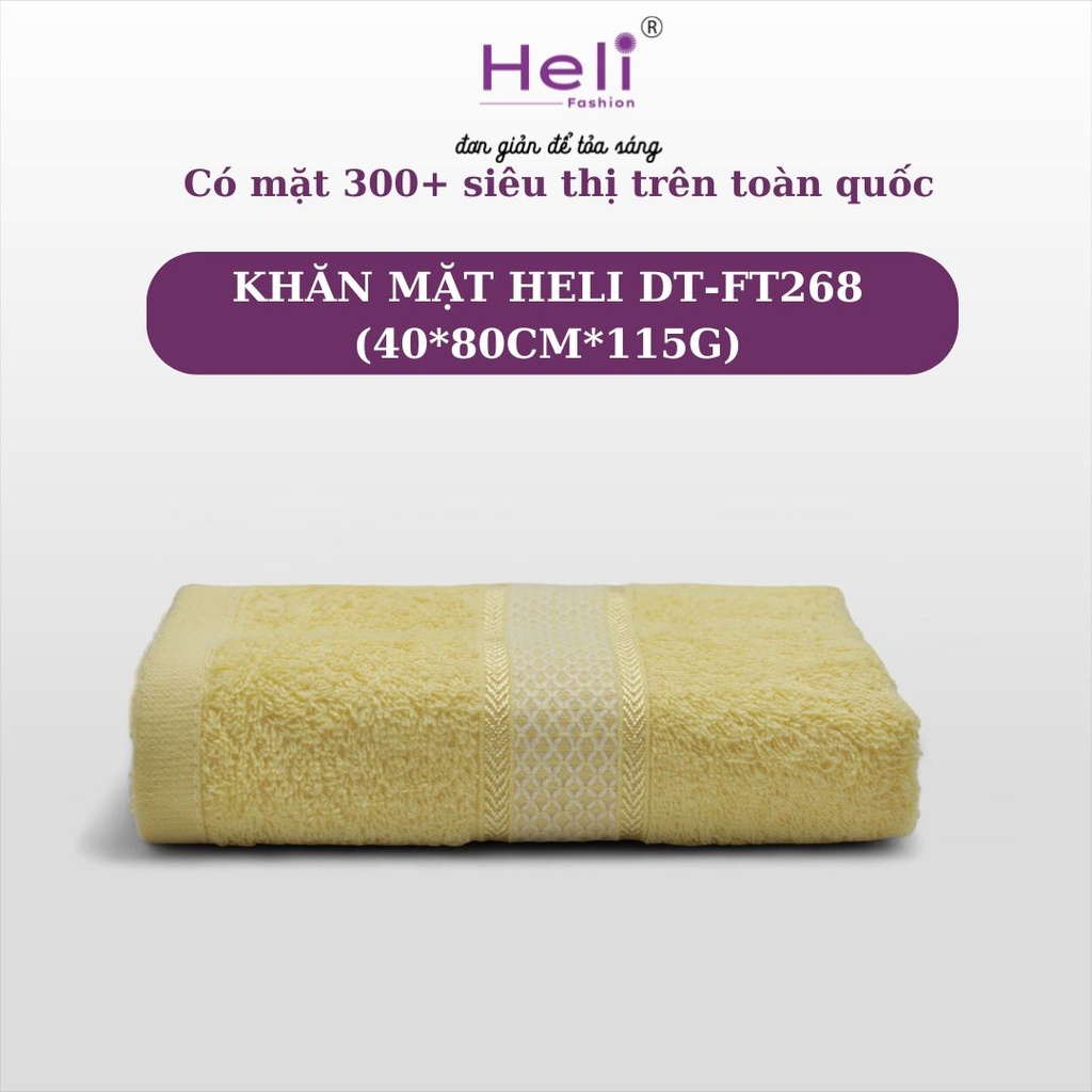 KHĂN MẶT HELI DT-FT268 (40*80CM*115G)