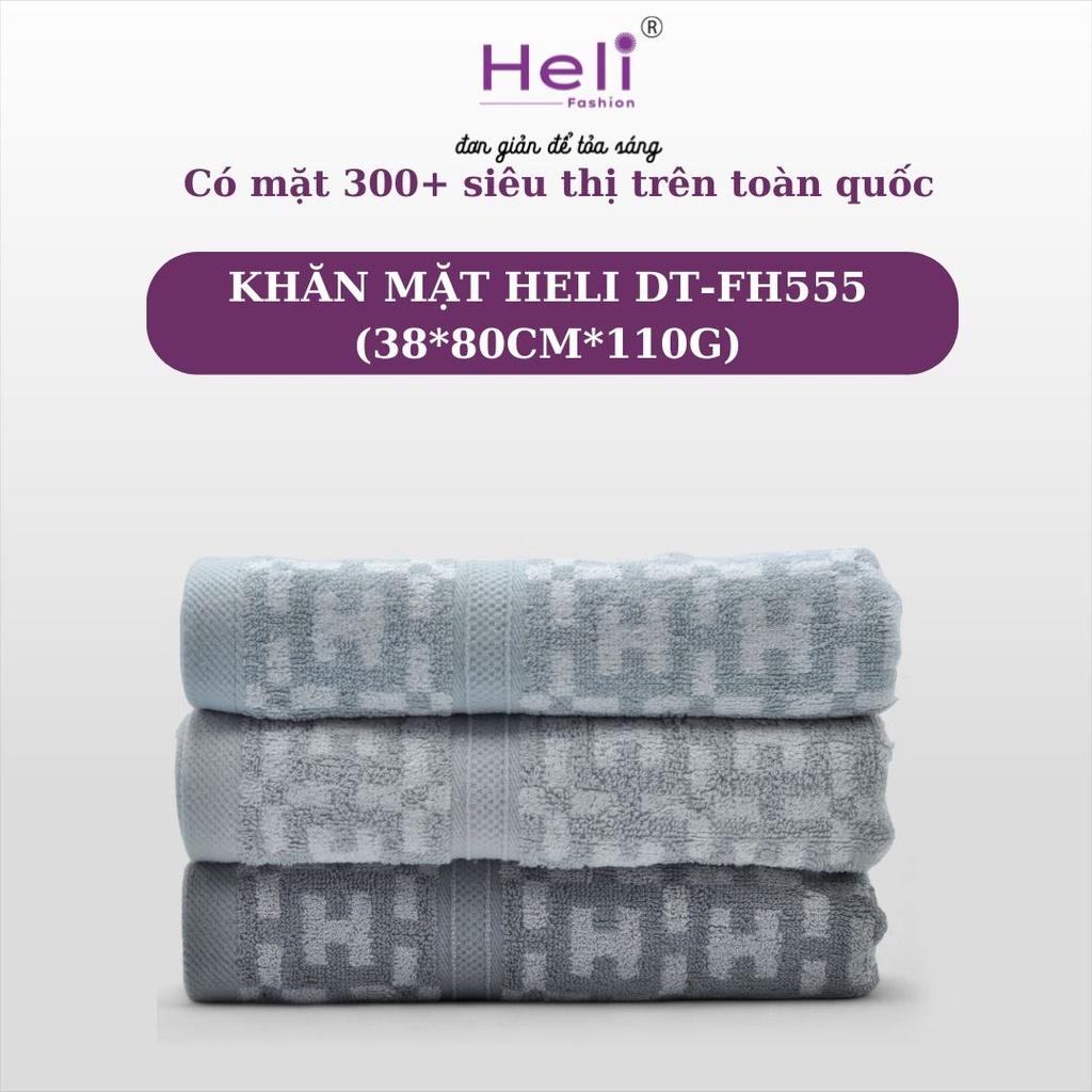 KHĂN MẶT HELI DT-FH555 (38*80CM*110G)