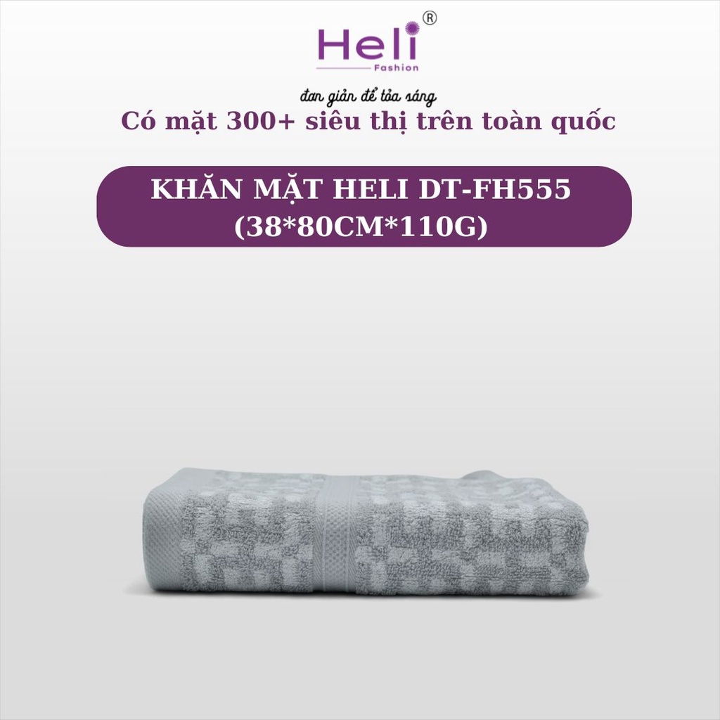 KHĂN MẶT HELI DT-FH555 (38*80CM*110G)