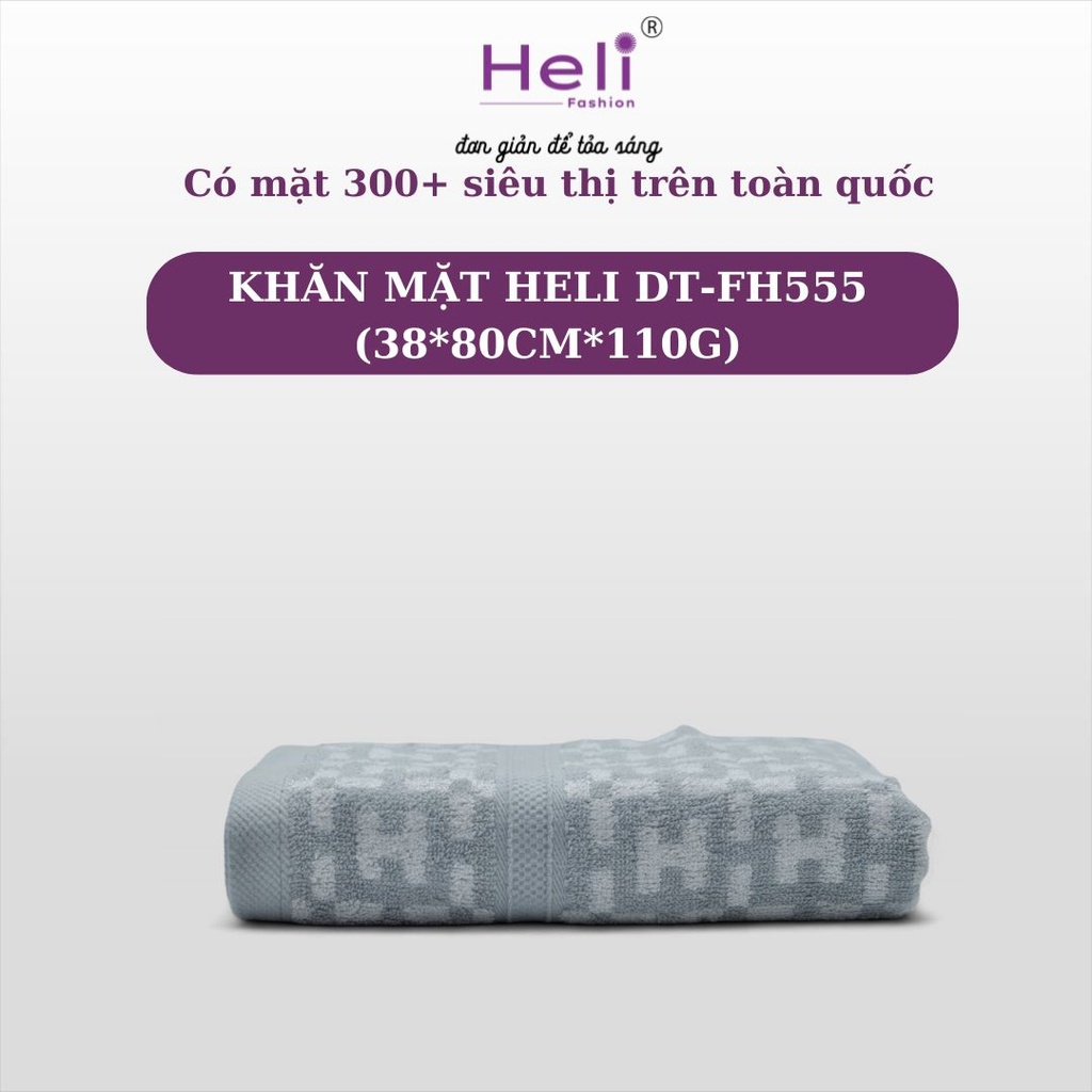 KHĂN MẶT HELI DT-FH555 (38*80CM*110G)