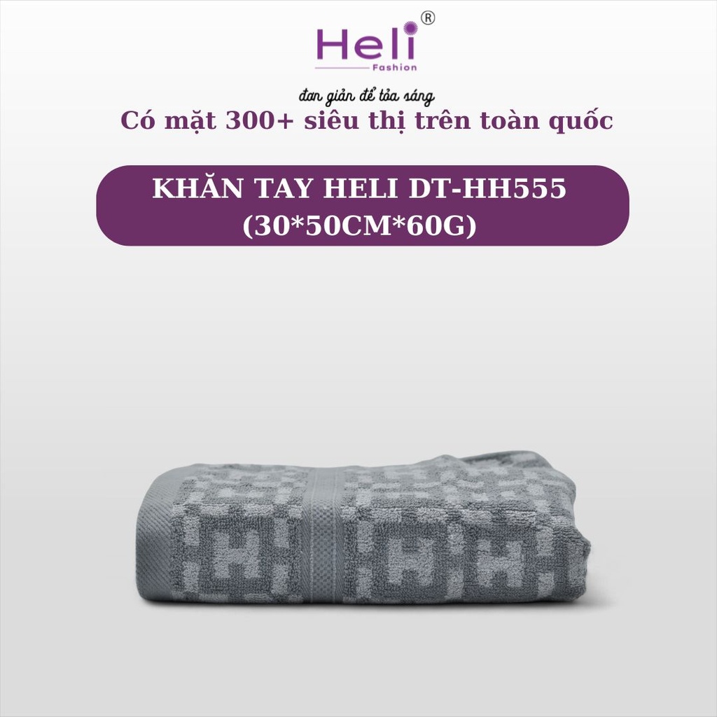 KHĂN TAY HELI DT-HH555 (30*50CM*60G)
