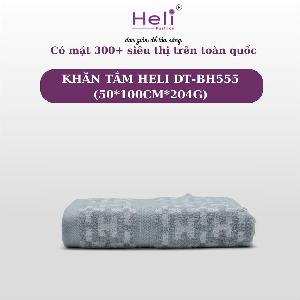 KHĂN TẮM HELI DT-BH555 (50*100CM*204G)