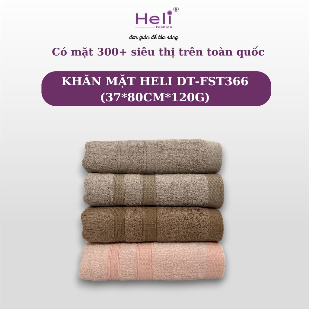 KHĂN MẶT HELI DT-FST366 (37*80CM*120G) 