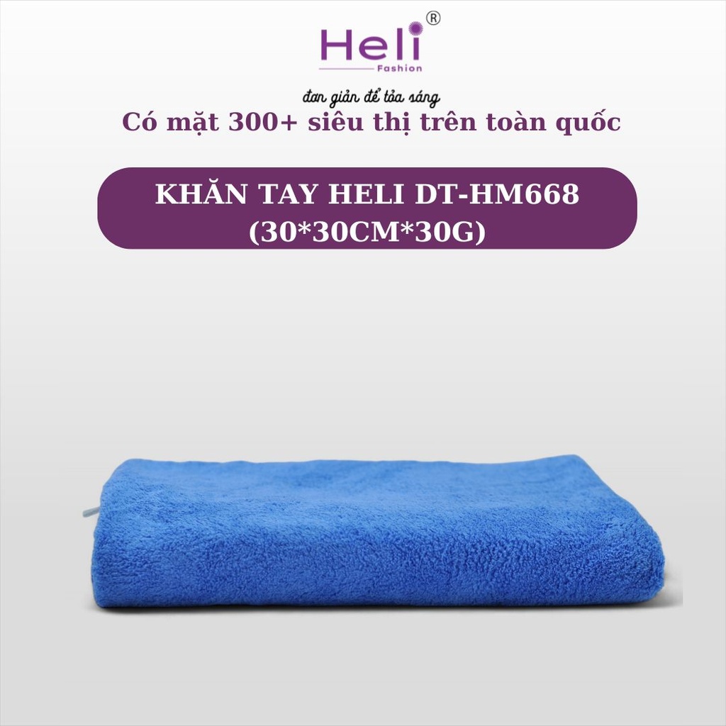 KHĂN TAY HELI DT - HM668 (30*30CM*30G) 