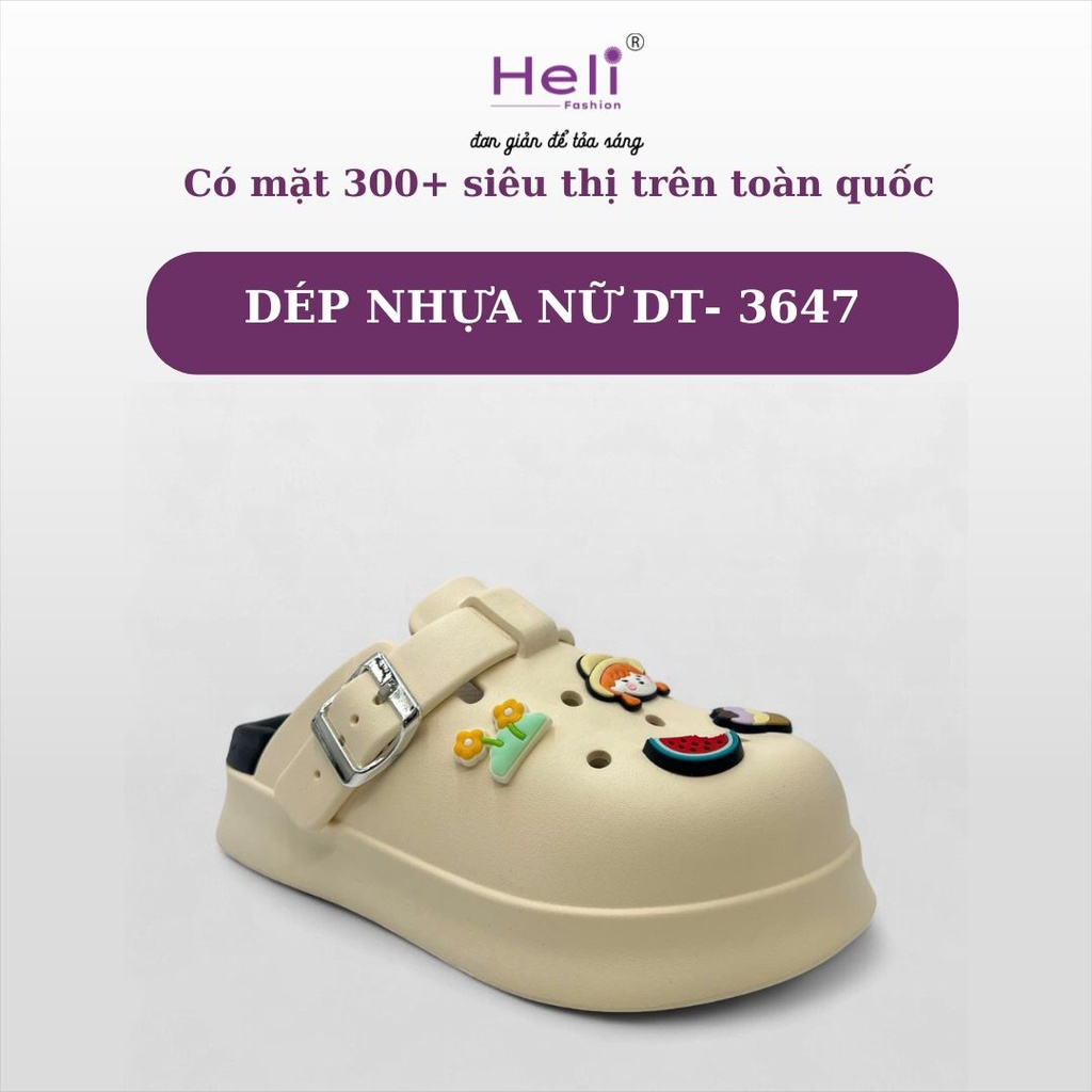 DÉP NHỰA NỮ DT- 3647