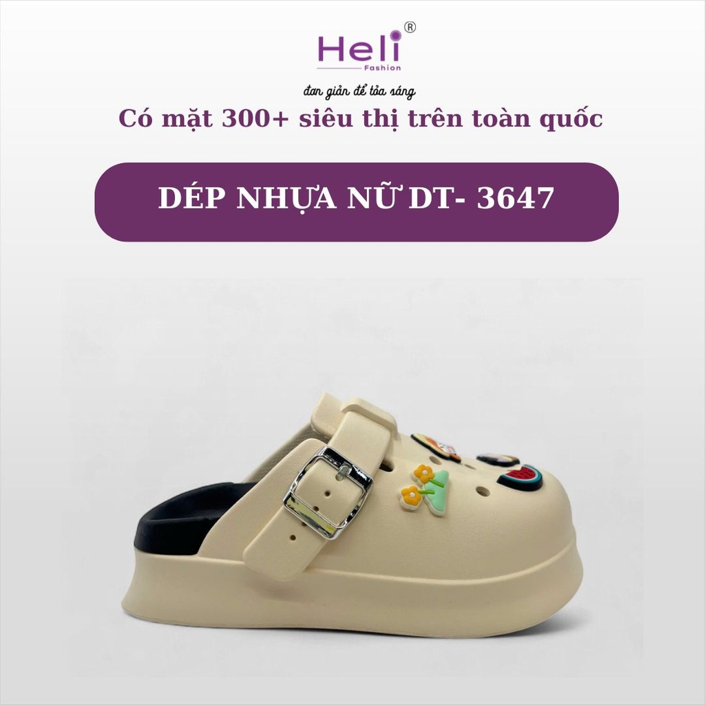 DÉP NHỰA NỮ DT- 3647