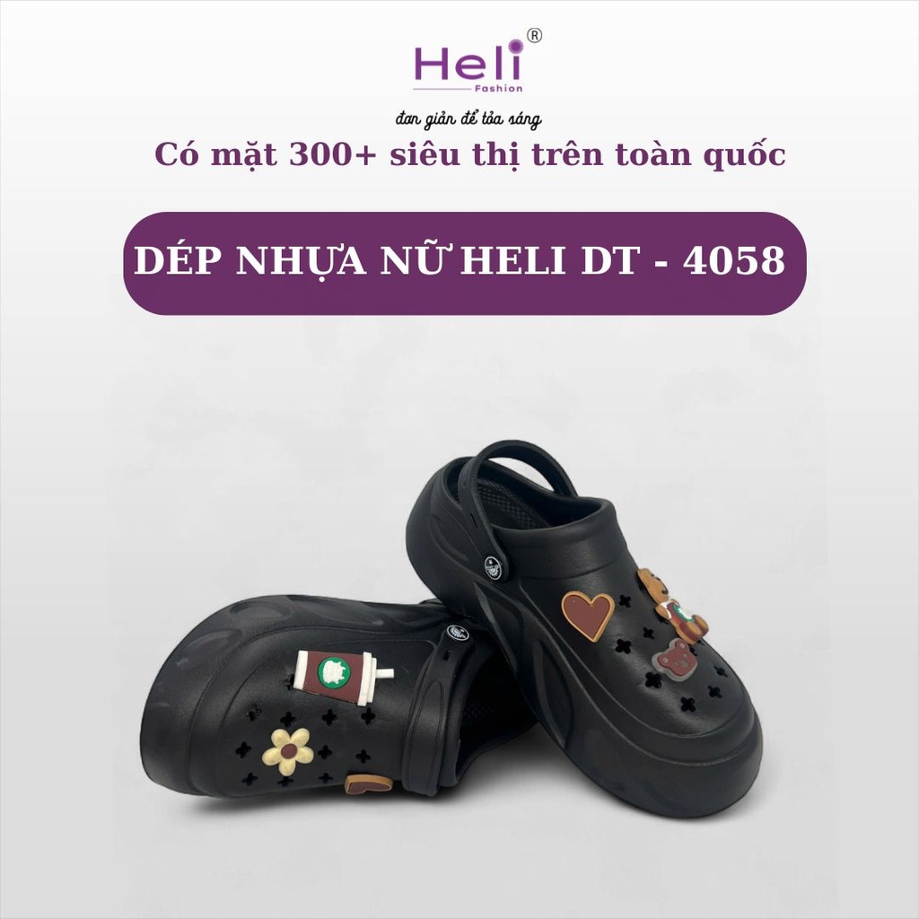 DÉP NHỰA NỮ HELI DT - 4058