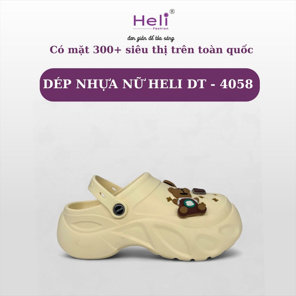 DÉP NHỰA NỮ HELI DT - 4058