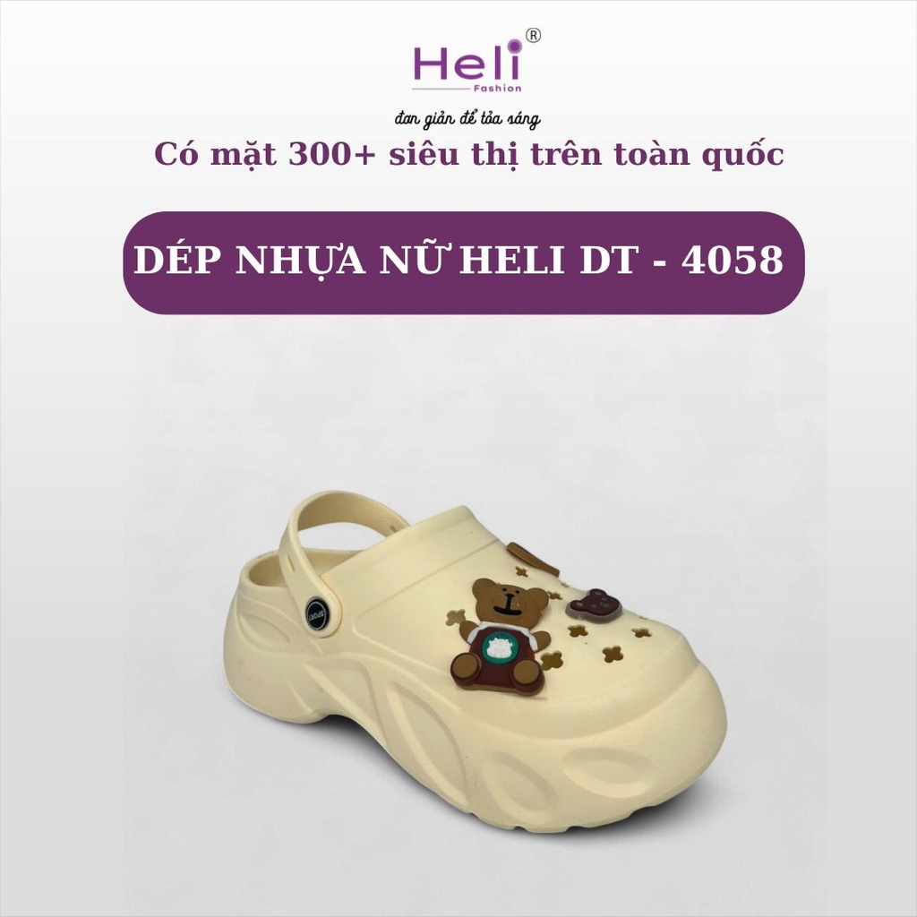DÉP NHỰA NỮ HELI DT - 4058