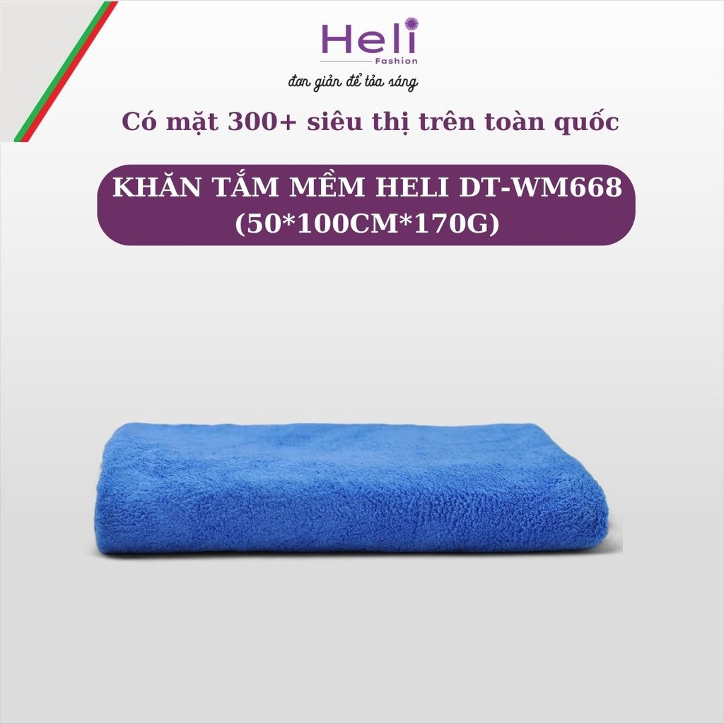 Khăn tắm mềm Diệp Tuấn DT - WM668(50*100cm*170g)