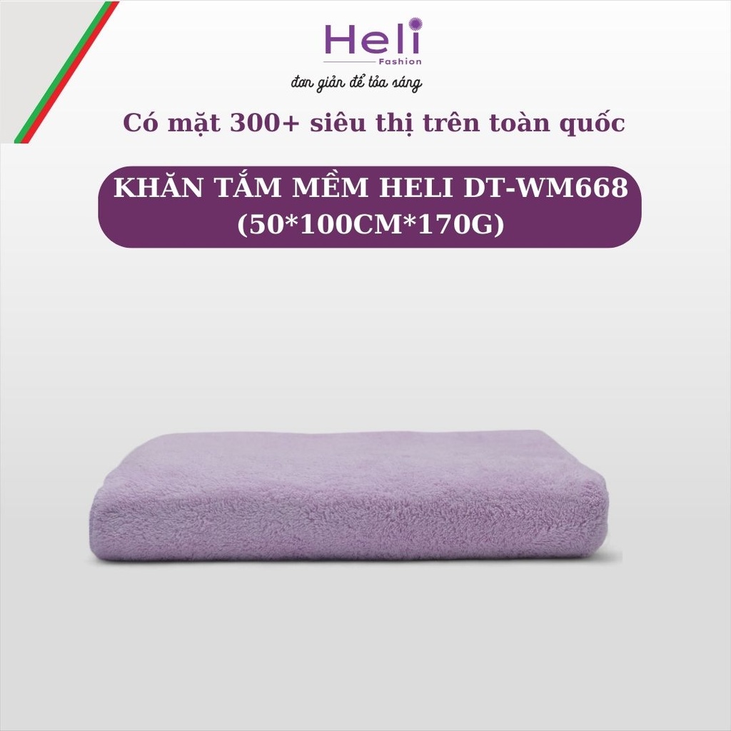 Khăn tắm mềm Diệp Tuấn DT - WM668(50*100cm*170g)