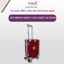 ÁO TRÙM NHỰA VALI SIZE 24 INCH