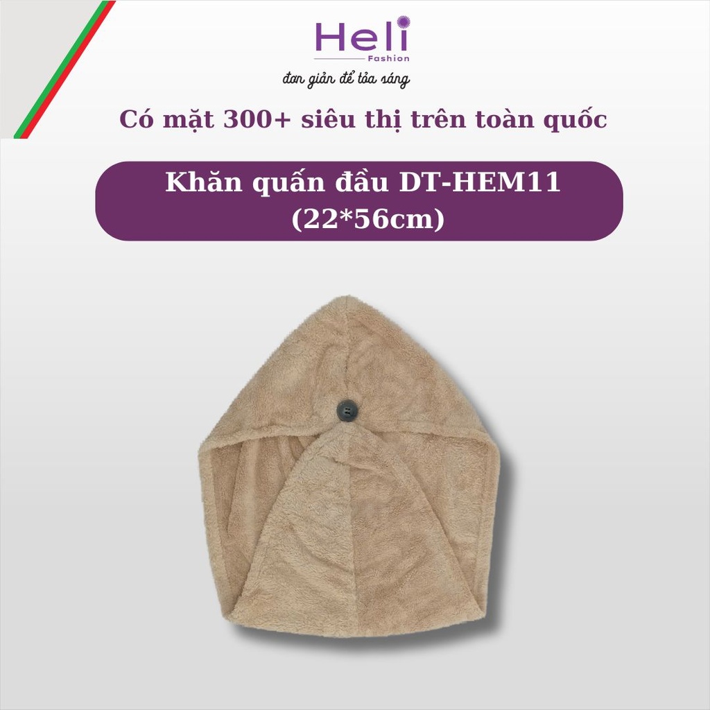 Khăn quấn đầu Diệp Tuấn DT - HEM11 (22*56cm)