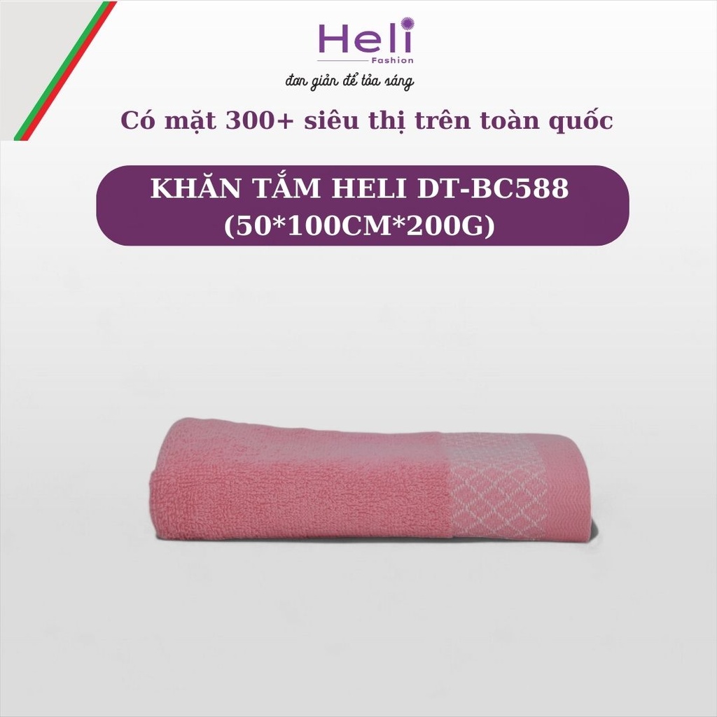 KHĂN TẮM HELI DT-BC588 (50*100CM*200G)