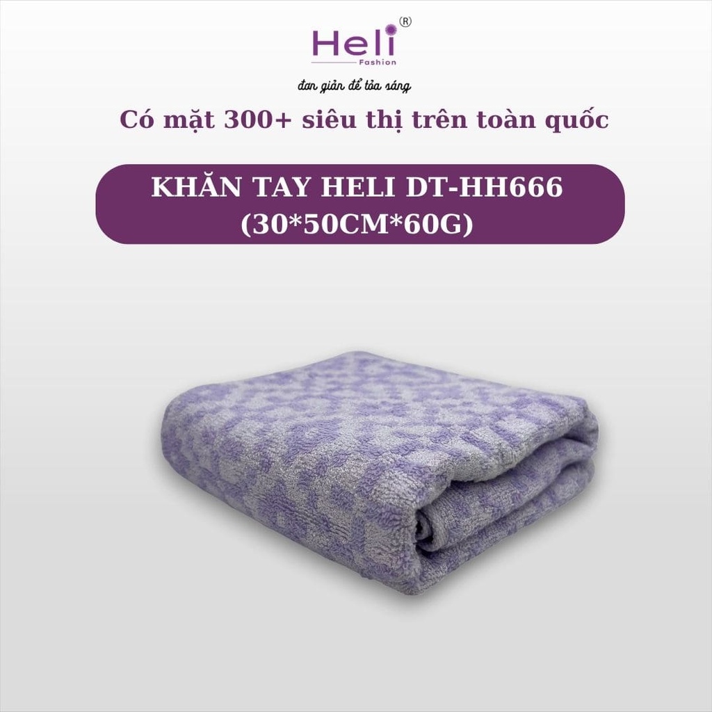 KHĂN TAY HELI DT-HH666 (30*50CM*60G)