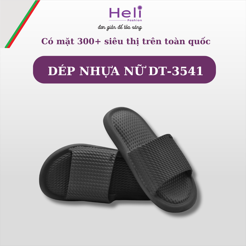 DÉP NHỰA NỮ HELI DT - 3541 