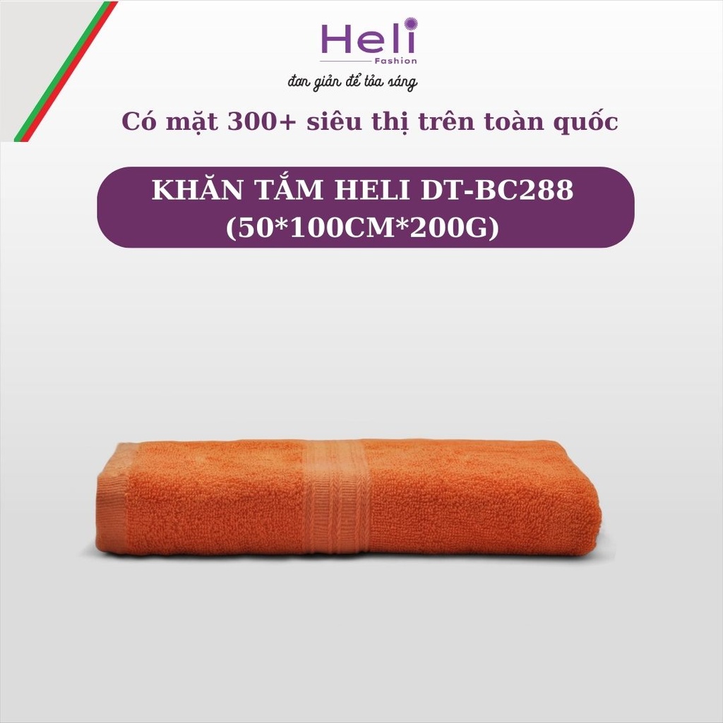 KHĂN TẮM HELI DT-BC288 (50*100CM*200G) 