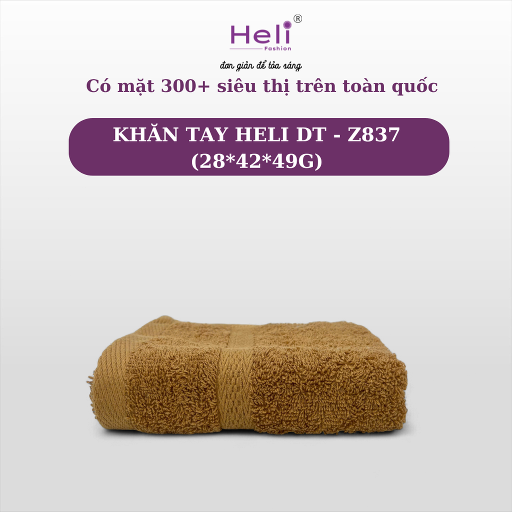  KHĂN TAY HELI DT - Z837 (28*42*49G)