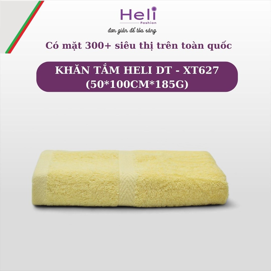 KHĂN TẮM HELI DT - XT627 (50*100CM*185G) 