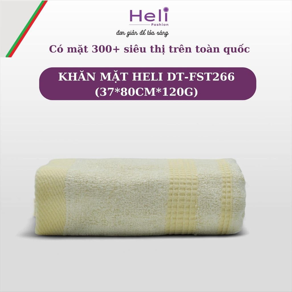  KHĂN MẶT HELI DT-FST266 (37*80CM*120G)