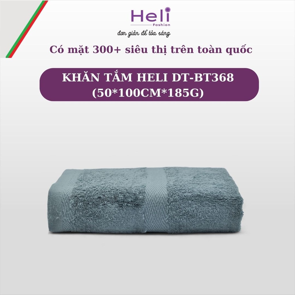 KHĂN TẮM HELI DT-BT368 (50*100CM*185G) 