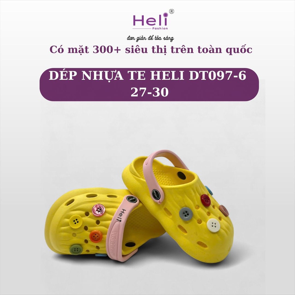 Dép nhựa TE DT097-6 27-30