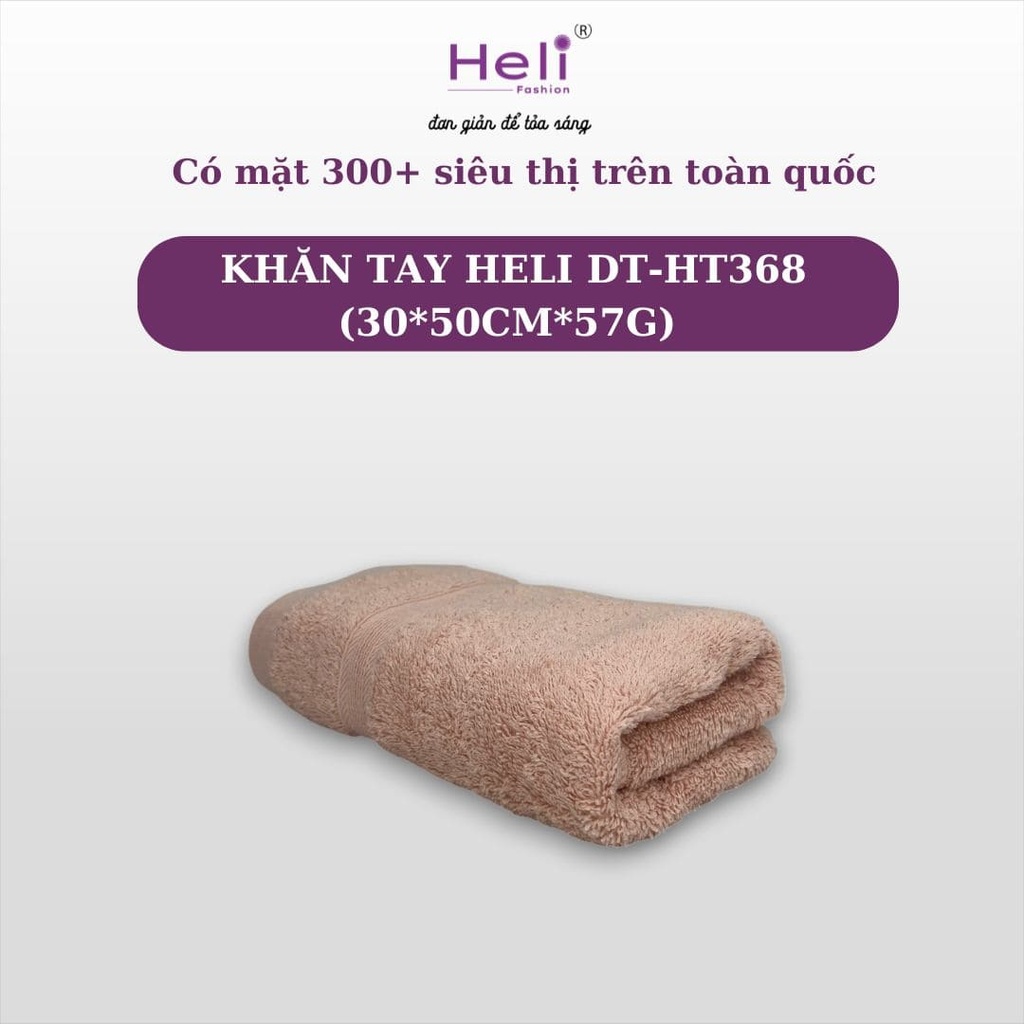 KHĂN TAY HELI DT-HT368 (30*50CM*57G) 