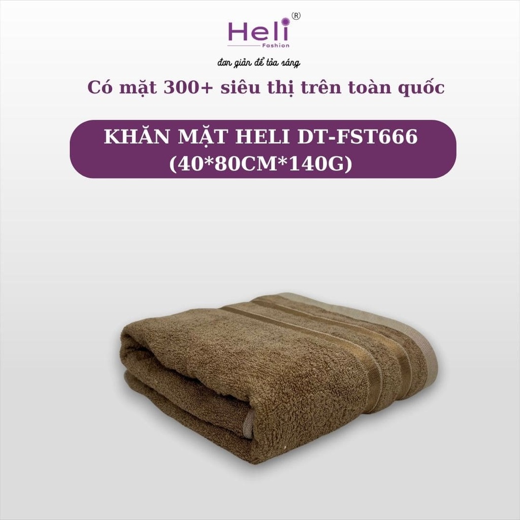  KHĂN MẶT HELI DT-FST666 (40*80CM*140G)