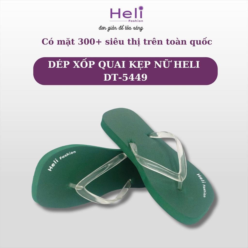 DÉP XỐP QUAI KẸP NỮ HELI DT-5449 