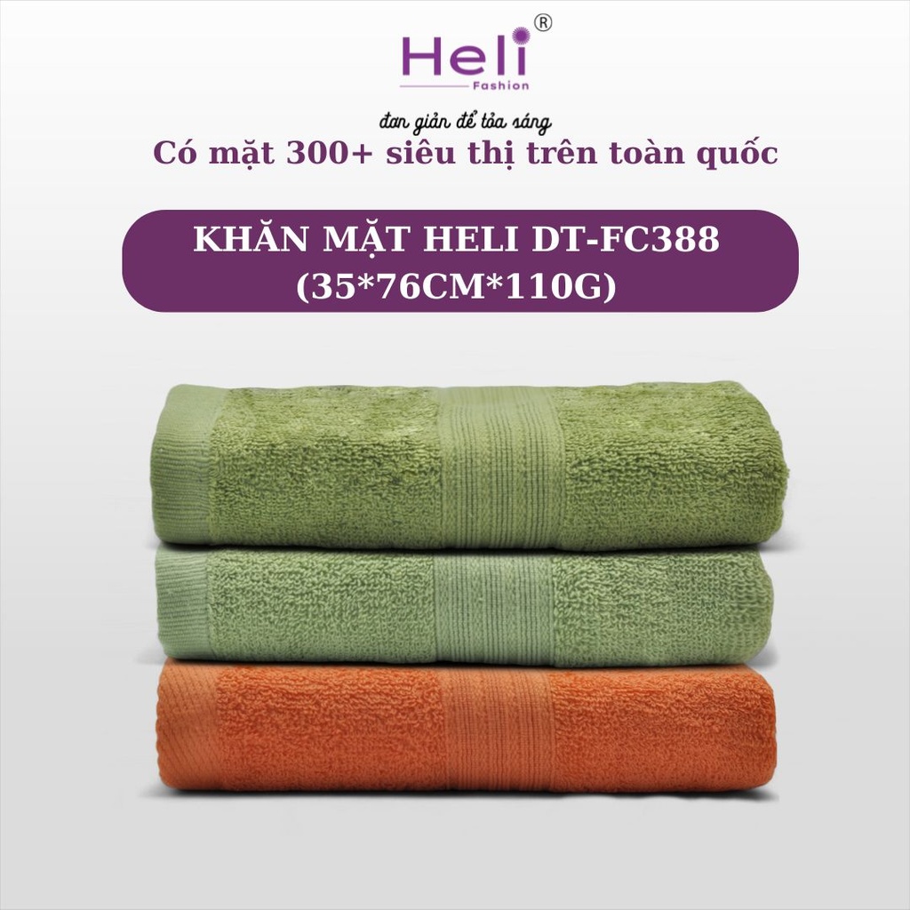 KHĂN MẶT HELI DT-FC388 (35*76CM*110G)