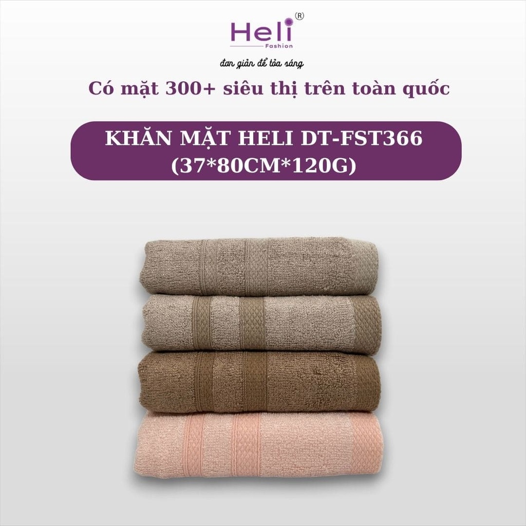 KHĂN MẶT HELI DT-FST366 (37*80CM*120G) 
