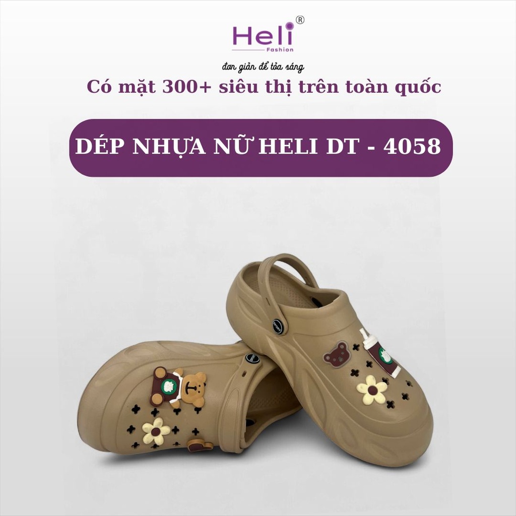 DÉP NHỰA NỮ HELI DT - 4058